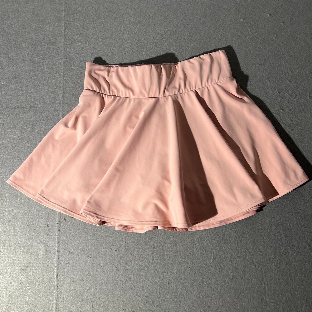 Baleaf Women’s Athletic Tennis Skort Medium Blush Pink Built-In Shorts